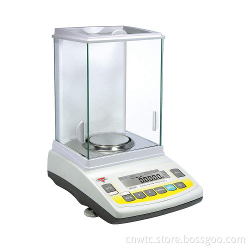 CE Certified Scientific Laboratory Scale: High Precision 0.1mg Digital Analytical Balance